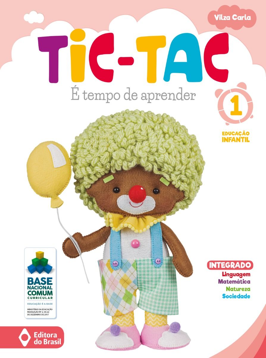 MATERNAL – 3 ANOS – SAGRADA FAMILIA – TIC TAC – Brasil & Livros